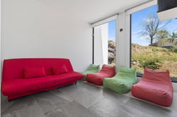 Casa con piscina vista al mar a 400 m de la playa